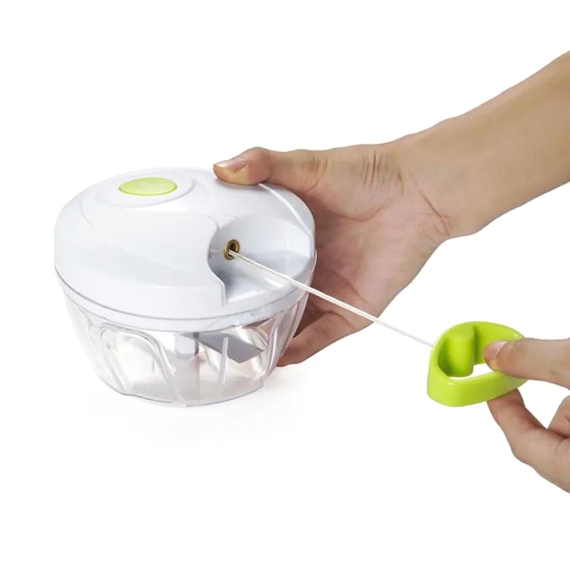 Пластиковая ручная овощерезка-чоппер Speedy Max, 700 мл, прозрачный/черный